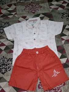 Baby Boy Dress For Summer And Detergent Combo