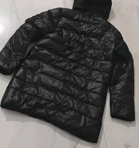 Stylish Black Puffer Jacket