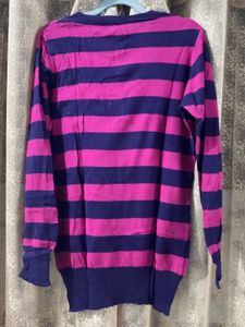 MAX - Striped Knit Sweater