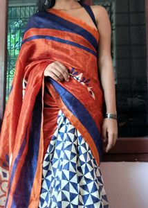 Elegant Printed Saree