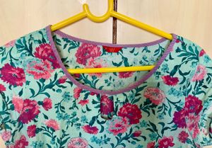 100% Cotton W Kurti