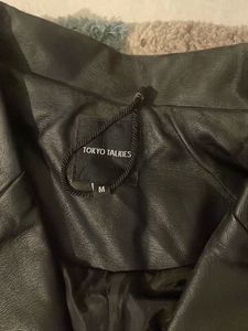 Black leather  Jacket