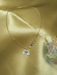 Rainbow Charm Necklace