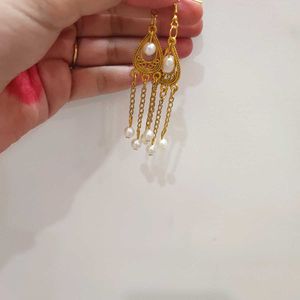 Golden Celestial Earrings
