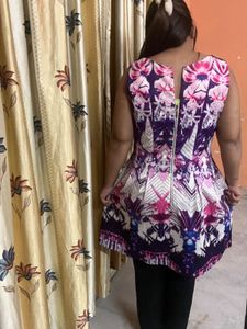 Pintrest Flared chromatic one piece