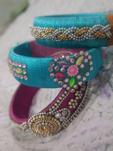 Quilling Art Hand Craft Bangles