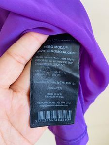 Halter Purple Top