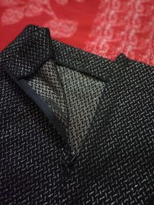 Shine Black High Waist Skirt