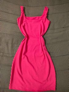 Hot Pink Mini Dress