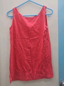 Cute Girls&#39; CropTop with detachable tank top