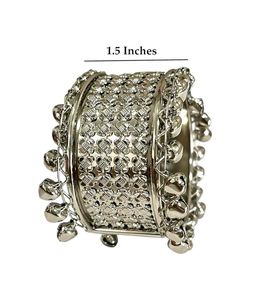 Silver Ghungroo Bangles