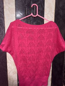 Pink Knitted Top