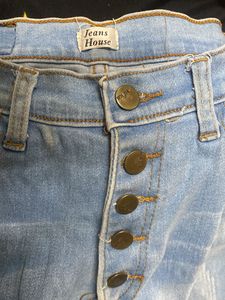 Distressed Denim Jeans