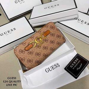 GUESSBIG SIZE ZIPPER WALLET WD BOX