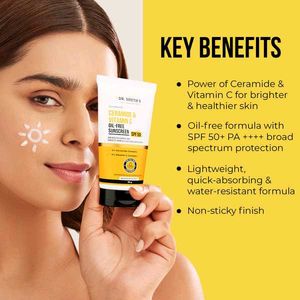 Ceramide &amp; Vitamin C Oil Free Sunscreen - 50g