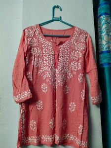 Elegant Embroidered Kurti