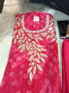 Pink Embroidered Salwar Kameez