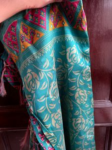Multicolor Silk Saree