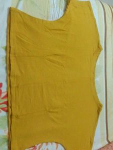 Cute But Crazy Mustard crop Top