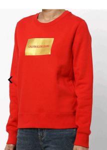 oversized Calvin Klein women&#39;s sweatshirt