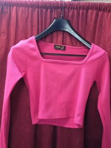 Z-line Pink Long Sleeve Top