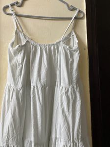 White Maxi Sundress Fits S/M