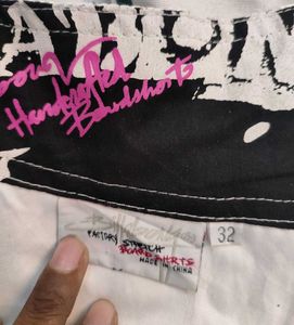 Billabong White Graphic Unisex Board Shorts