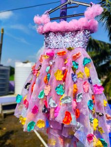 Lavender Birthday Princess Gown