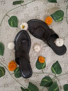 Brown Leather Sandals