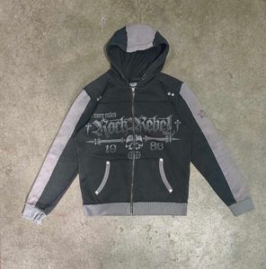Rock Rebel 1986 Skull Edition⚡Gothic Hoodie