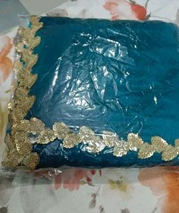 BRAND NEW DESIGNER SAREE WITH ATTACH BLOUSE PIECE