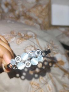 Elegant Silver Bangle Bracelet