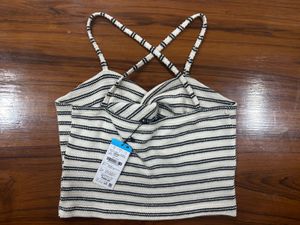 Striped Knit Tank Top
