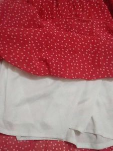Cute Red Polka Dot Skirt