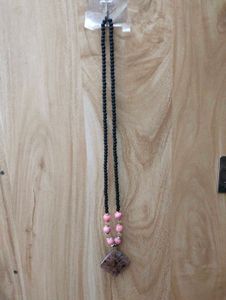 Pink Beaded Necklace