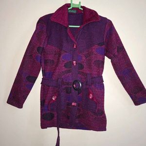 Comfortable Purple Sweater 🧣👘