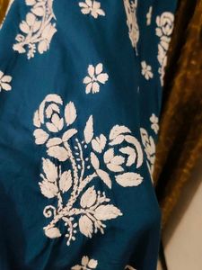 fully Lucknowi handwork kurti