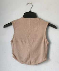 Padded Ribbed Crop Top