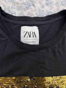Zara Black &#39;Hi 2019!&#39; Tee
