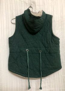 Green Sleeveless Jacket