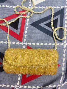 Beautiful Embroidery Clutch 🧡