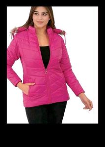 Pink Winter Wear Jacket