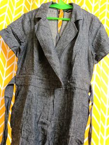 Gray Jumpsuit
