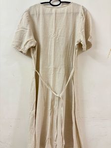 Casual Beige Dress