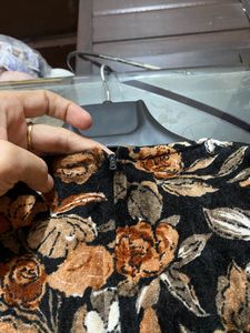 Black Printed Boutique Style Kurta