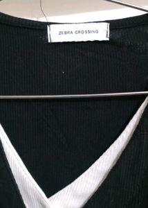 Black Buttoned Cardigan