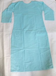 Elegant Blue Striped Kurta