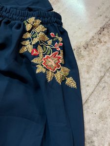 Palazzo With Split Kurti Set