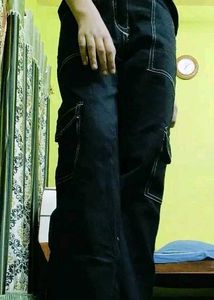 Black Cargo Pants