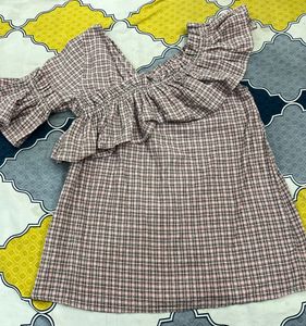 designer light pink top
